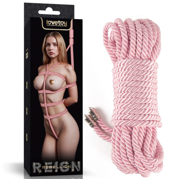 Cuerda Bondage Rebellion Reign Rose 10 m Acabado Sedoso