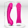 Vibrador Curvo para Punto G de Silicona Premium