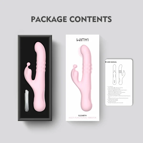 Basia Vibrador 3 en 1 con Expansión y Movimiento
