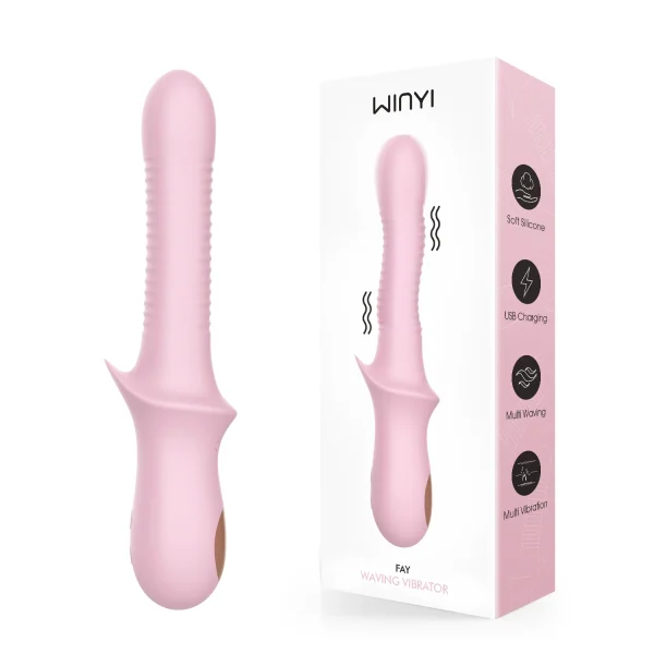 Fay Vibrador con Movimiento Ondulante para Punto G
