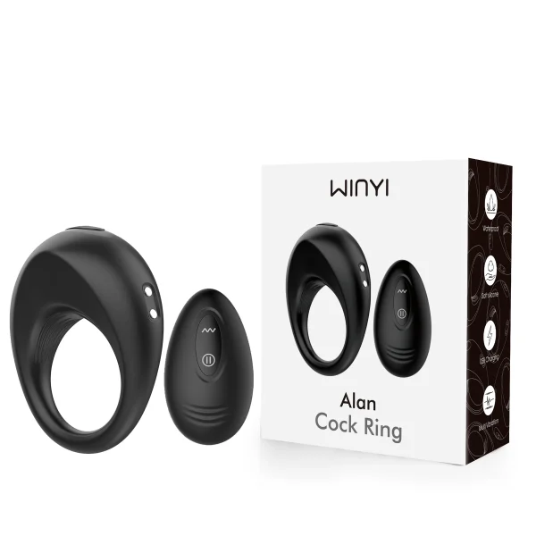 Alan Anillo Vibrador con Control Remoto