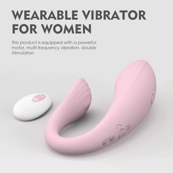 WY0614-love-egg-1 Doris Vibrador para Parejas con Control Remoto