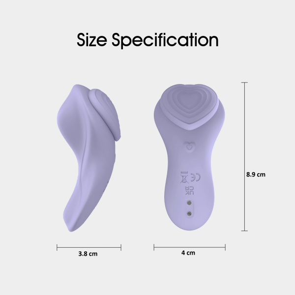 Caroline Vibrador de Ropa Interior con App