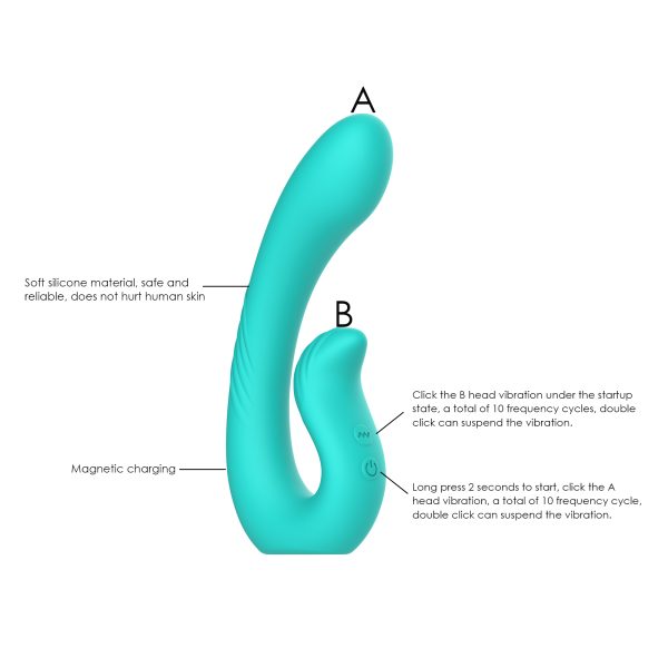 Connie Vibrador Dual con Dos Motores Independientes