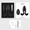 Davis Plug Anal Vibrador con Control Remoto