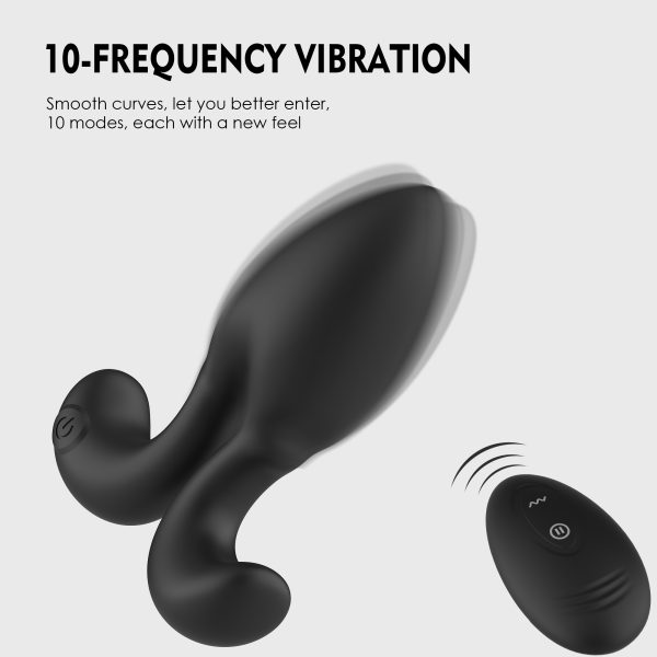 Davis Plug Anal Vibrador con Control Remoto