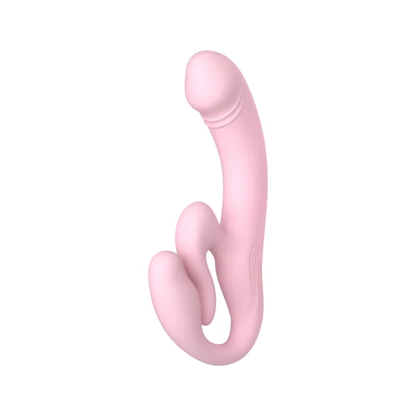 Arnés Strapless Vibrador con Triple Motor y Control Remoto