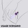 Cactus Vibrador Clítoris con 5 Cabezales Intercambiables