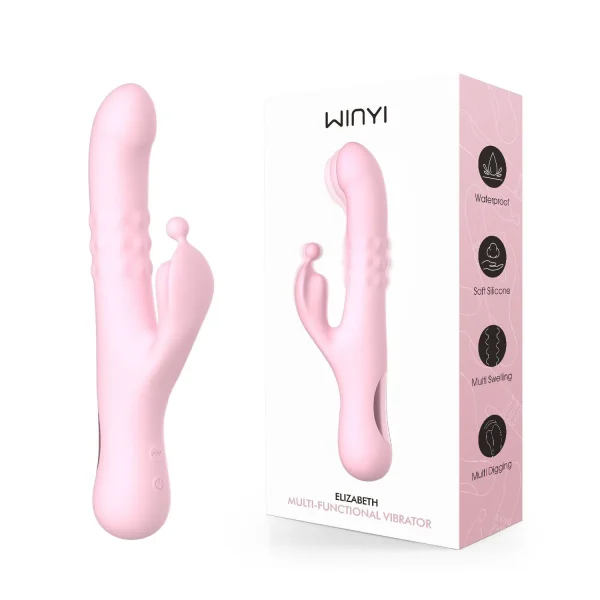 Basia Vibrador 3 en 1 con Expansión y Movimiento