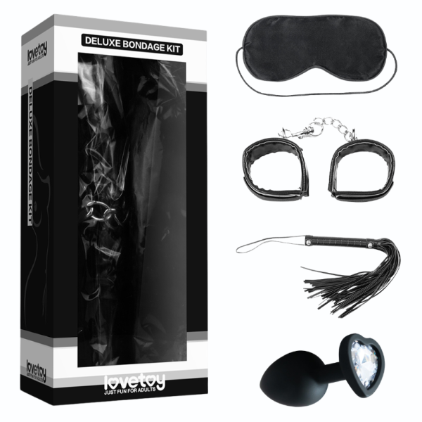 Kit Bondage Deluxe 4 Piezas